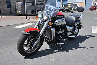 Used 2007 Triumph Rocket Iii Red - Interior and Exterior details 11