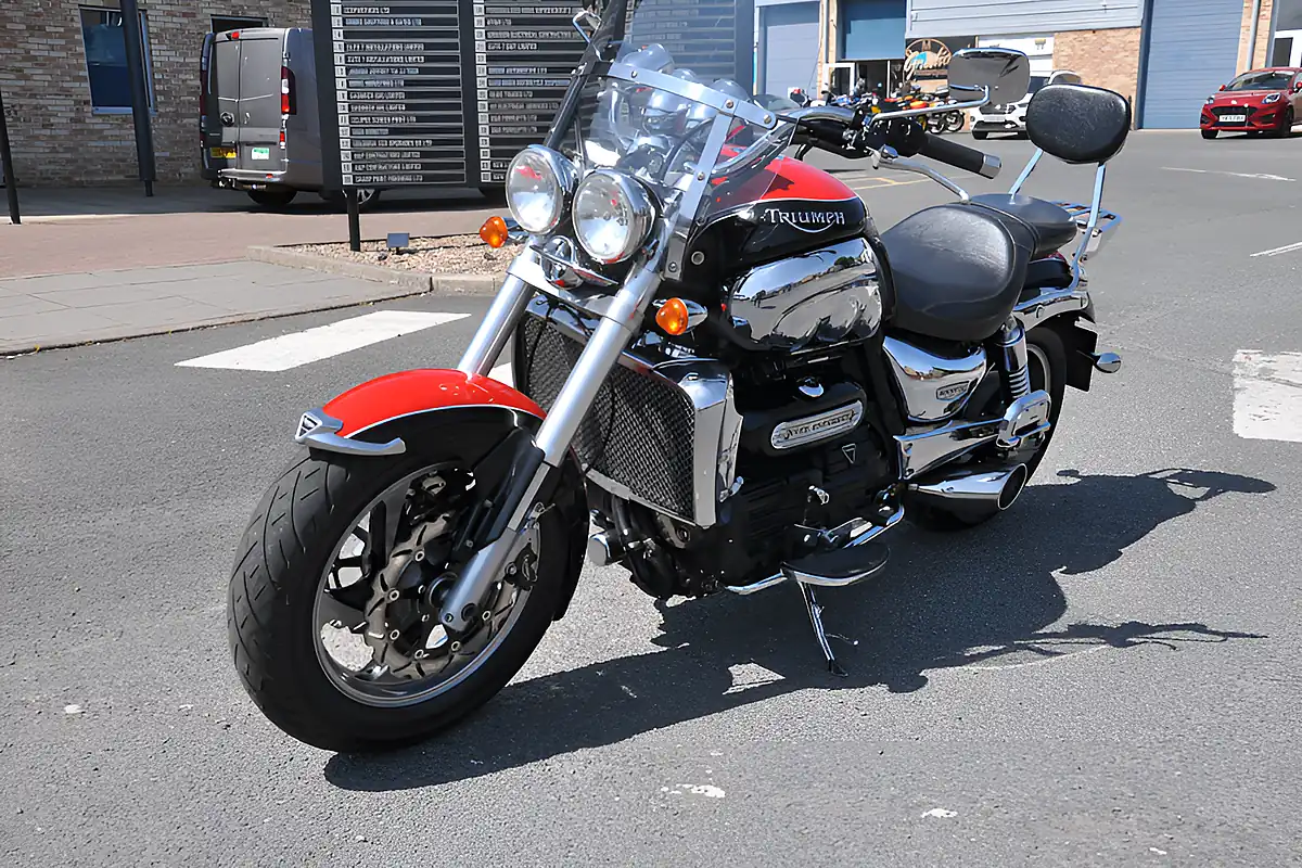 Used 2007 Triumph Rocket Iii Red - Interior and Exterior details 11