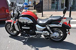 Used 2007 Triumph Rocket Iii Red - Interior and Exterior details 12