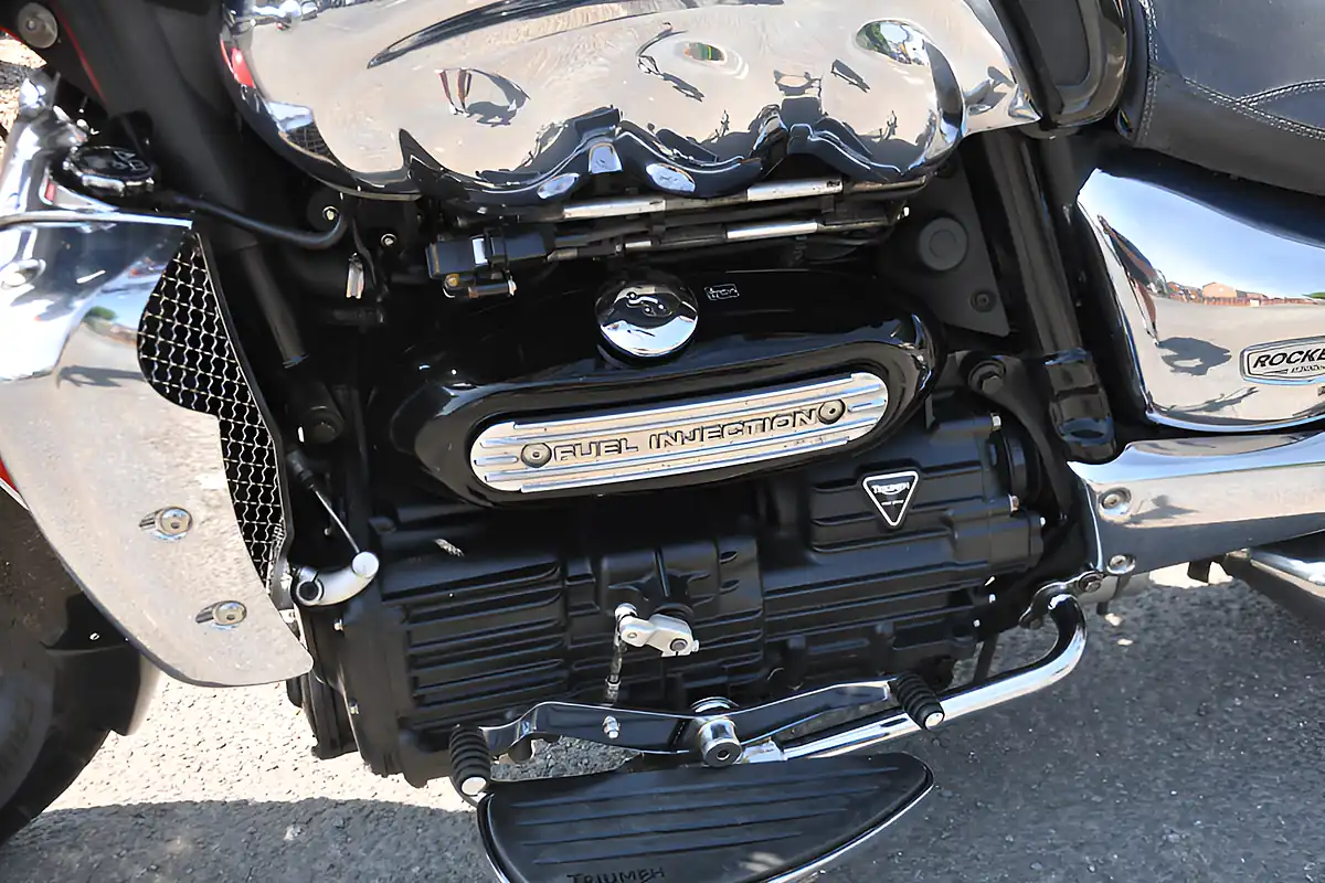 Used 2007 Triumph Rocket Iii Red - Interior and Exterior details 14