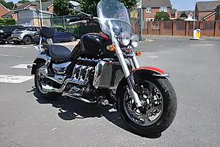 Used 2007 Triumph Rocket Iii Red - Interior and Exterior details 4