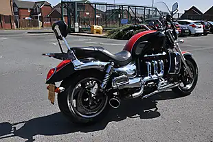 Used 2007 Triumph Rocket Iii Red - Interior and Exterior details 5