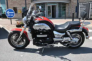 Used 2007 Triumph Rocket Iii Red - Interior and Exterior details 9