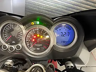 Used 2007 Triumph Sprint ST Metallic Red - Interior and Exterior details 2
