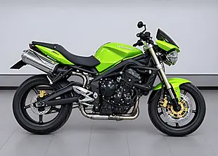 Used 2007 Triumph Street Triple 675 Naked Green - Interior and Exterior details 3