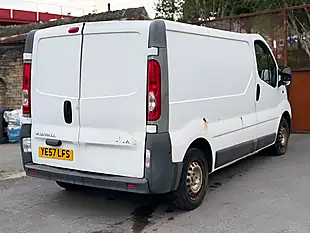 Used 2007 Vauxhall Vivaro Panel Van White - Interior and Exterior details 10