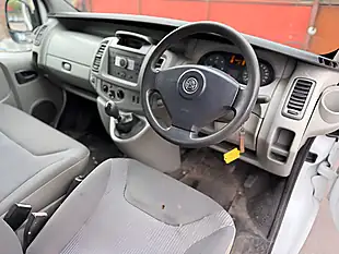 Used 2007 Vauxhall Vivaro Panel Van White - Interior and Exterior details 12