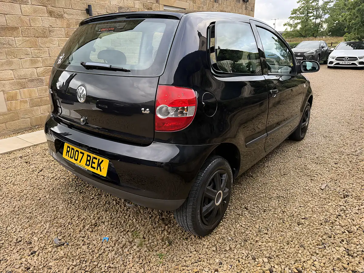 Used 2007 Volkswagen Fox Urban 75 3dr Black - Interior and Exterior details 3