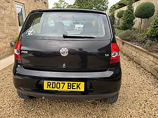 Used 2007 Volkswagen Fox Urban 75 3dr Black - Interior and Exterior details 4