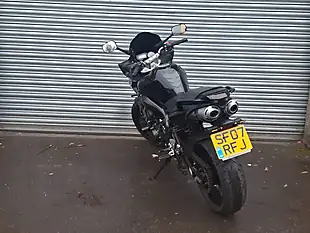 Used 2007 Yamaha Fz S2 Black - Interior and Exterior details 7