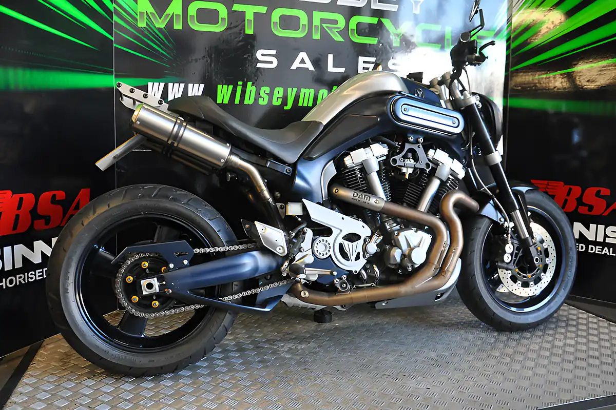 Used 2007 Yamaha MT01 Custom Blue - Interior and Exterior details 13