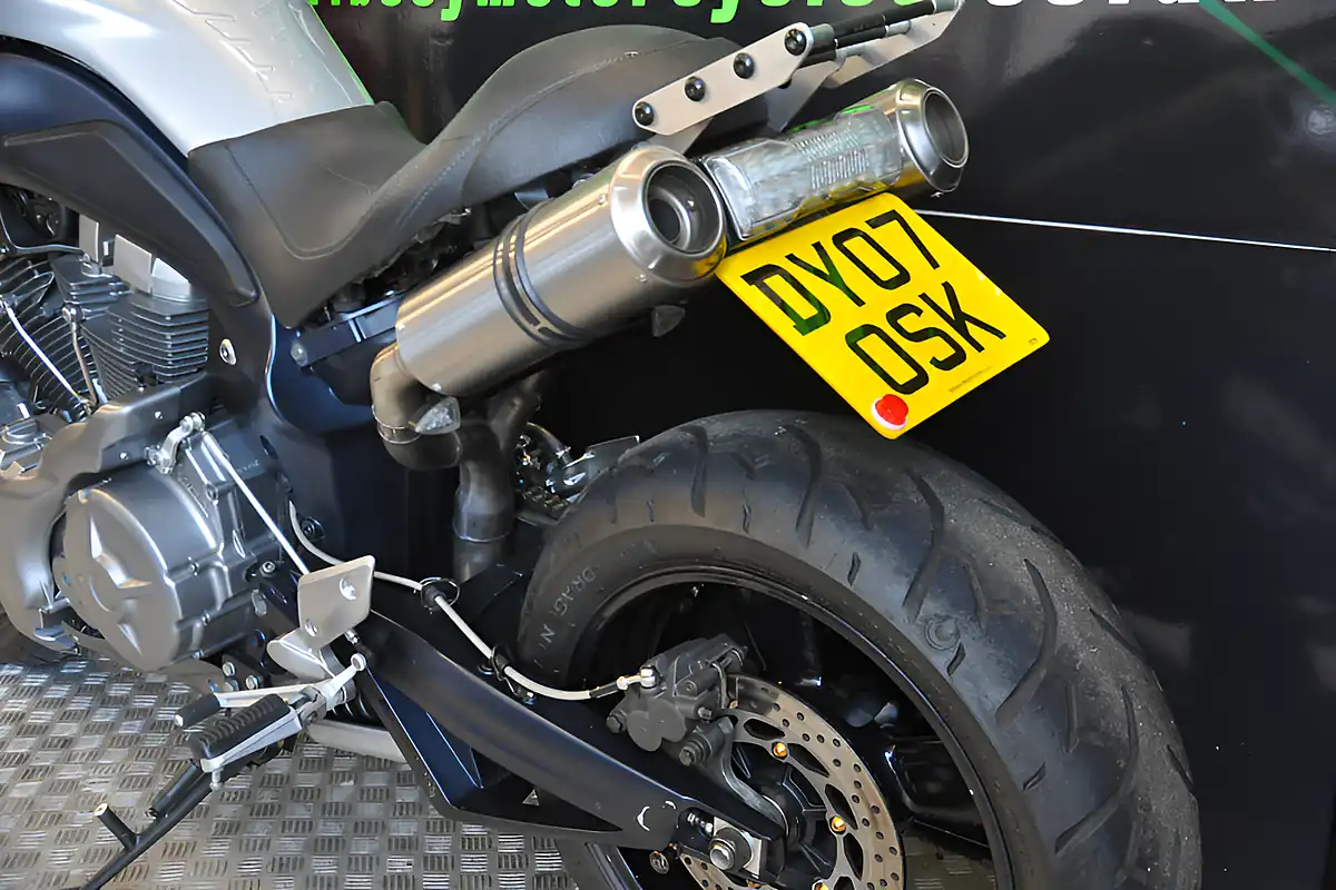 Used 2007 Yamaha MT01 Custom Blue - Interior and Exterior details 6