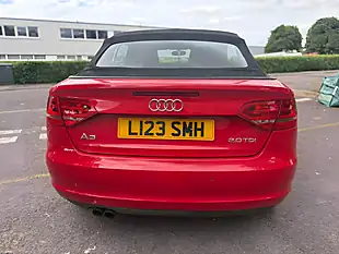 Used 2008 Audi A3 Cabriolet Red - Interior and Exterior details 2