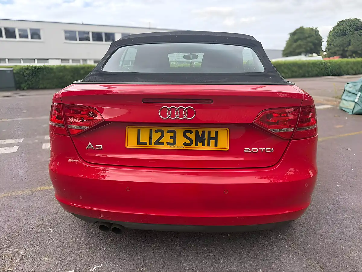 Used 2008 Audi A3 Cabriolet Red - Interior and Exterior details 2