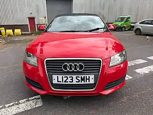 Used 2008 Audi A3 Cabriolet Red - Interior and Exterior details 3