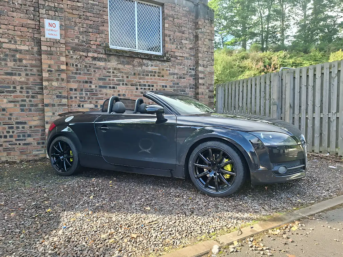 Used 2008 Audi Tt Roadster Black - Interior and Exterior details 10