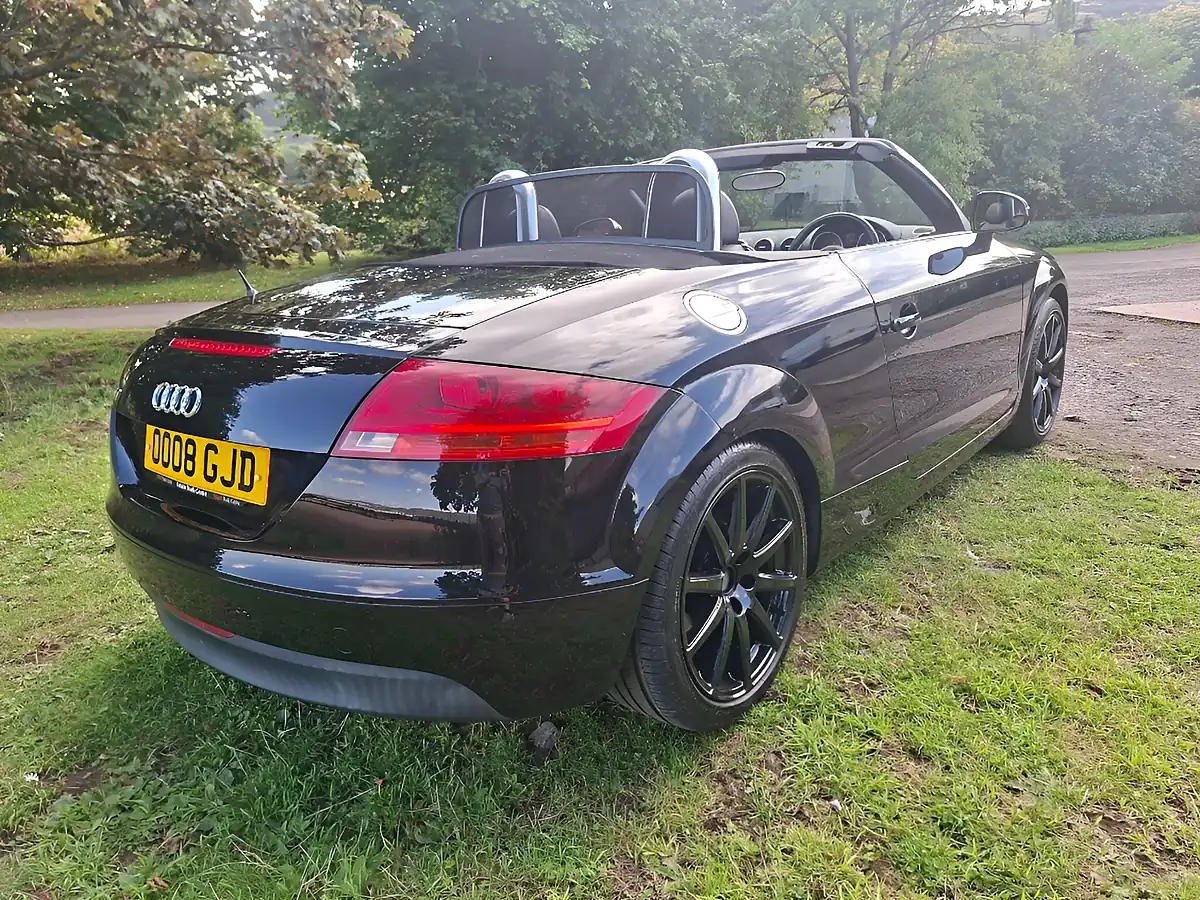 Used 2008 Audi Tt Roadster Black - Interior and Exterior details 3