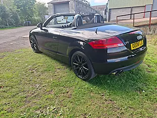 Used 2008 Audi Tt Roadster Black - Interior and Exterior details 5