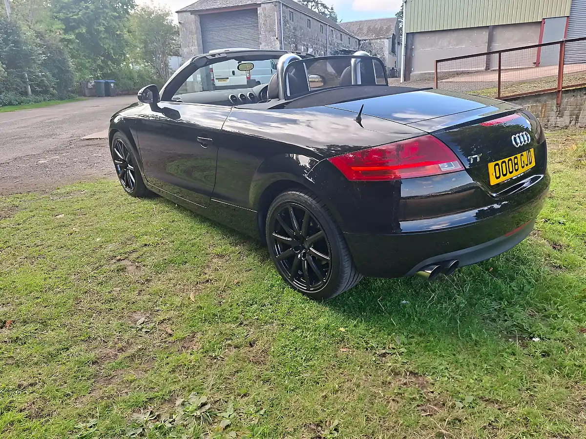 Used 2008 Audi Tt Roadster Black - Interior and Exterior details 5