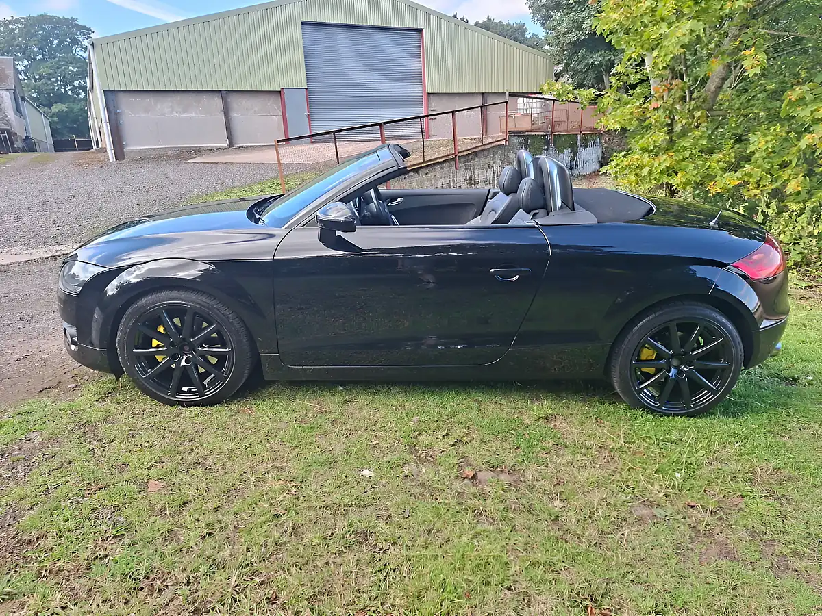 Used 2008 Audi Tt Roadster Black - Interior and Exterior details 6