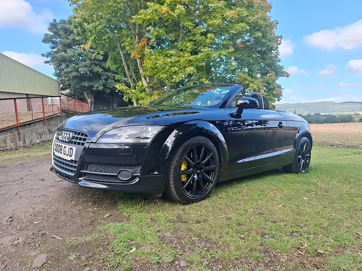 Used 2008 Audi Tt Roadster Black - Interior and Exterior details 7