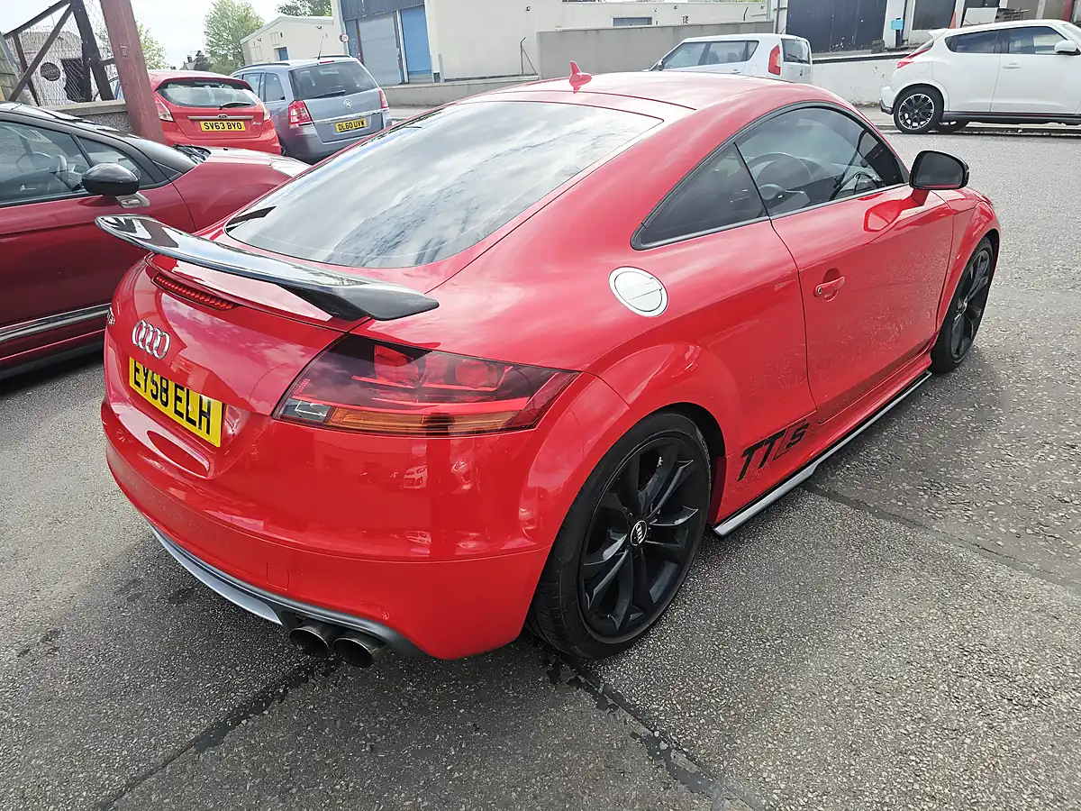 Used 2008 Audi Tt S Red - Interior and Exterior details 3