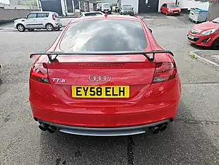 Used 2008 Audi Tt S Red - Interior and Exterior details 4