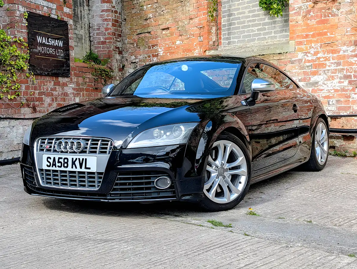 Used 2008 Audi Tts Black - Front View