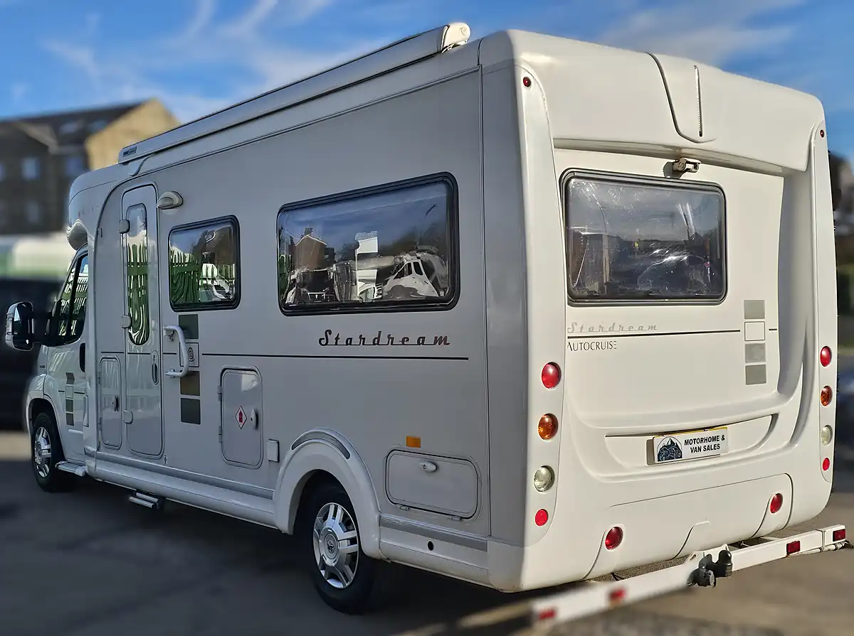 Used 2008 Autocruise Stardream Luxury Low Profile 2 Berth Coachbuilt White - Interior and Exterior details 6