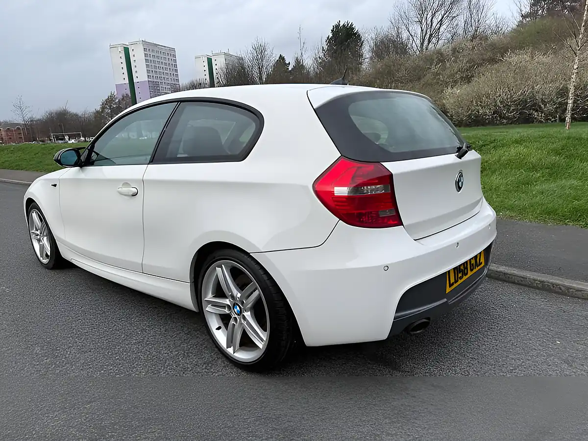 Used 2008 BMW 1 Series M Sport White - Interior and Exterior details 4