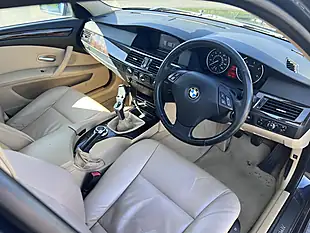 Used 2008 BMW 5 Series Se Blue - Interior and Exterior details 15