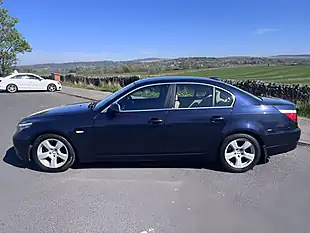 Used 2008 BMW 5 Series Se Blue - Interior and Exterior details 3