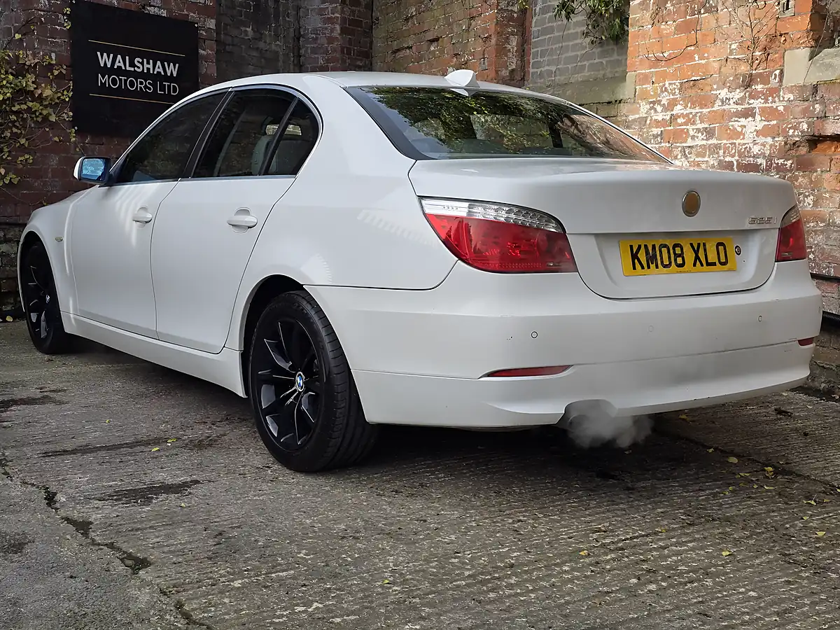 Used 2008 BMW 5 Series Se White - Interior and Exterior details 11