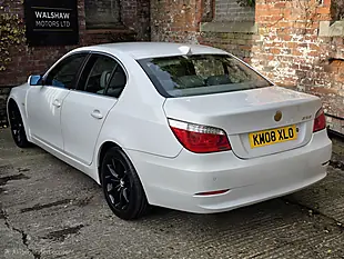 Used 2008 BMW 5 Series Se White - Interior and Exterior details 12