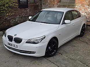 Used 2008 BMW 5 Series Se White - Interior and Exterior details 13