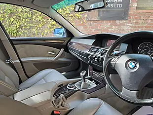 Used 2008 BMW 5 Series Se White - Interior and Exterior details 18