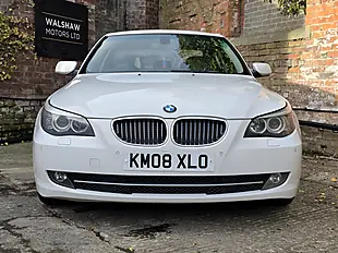 Used 2008 BMW 5 Series Se White - Interior and Exterior details 2
