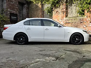 Used 2008 BMW 5 Series Se White - Interior and Exterior details 4