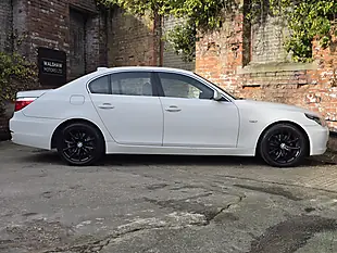 Used 2008 BMW 5 Series Se White - Interior and Exterior details 5