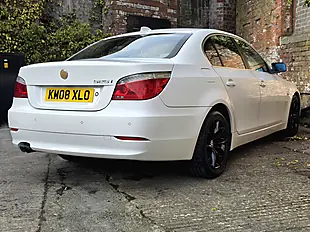 Used 2008 BMW 5 Series Se White - Interior and Exterior details 6