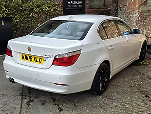 Used 2008 BMW 5 Series Se White - Interior and Exterior details 7