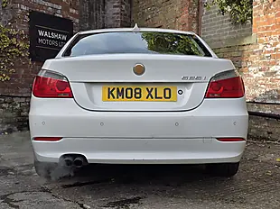 Used 2008 BMW 5 Series Se White - Interior and Exterior details 8