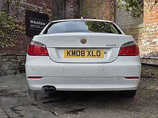 Used 2008 BMW 5 Series Se White - Interior and Exterior details 9