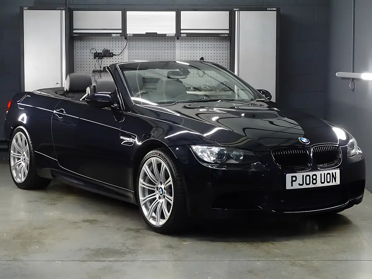 Used 2008 BMW M3 Convertible Jerez Black Metallic - Front View