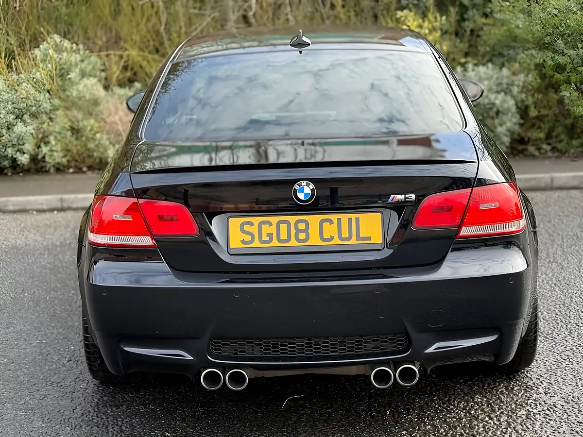 Used 2008 BMW M3 Coupe Black - Interior and Exterior details 9