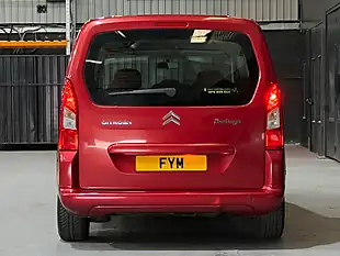 Used 2008 Citroen Berlingo Vtr Multispace Red - Interior and Exterior details 9