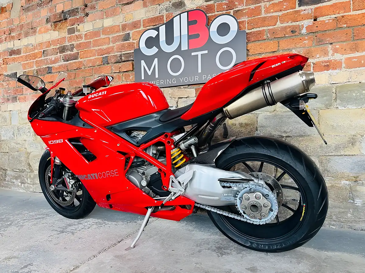 Used 2008 Ducati 1098 Standard Red - Interior and Exterior details 13
