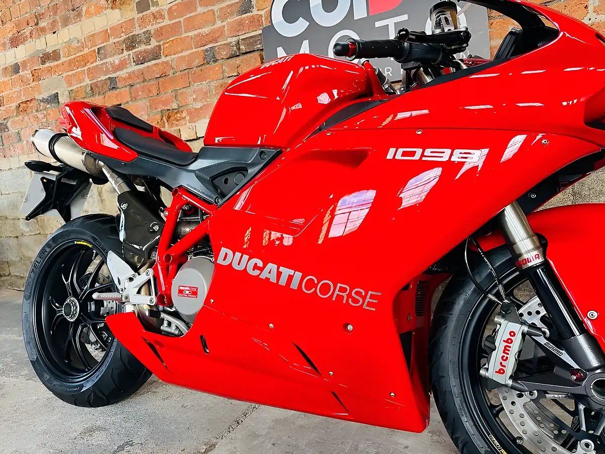 Used 2008 Ducati 1098 Standard Red - Interior and Exterior details 6