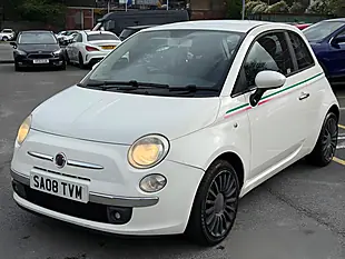 Used 2008 Fiat 500 Pop White - Interior and Exterior details 3