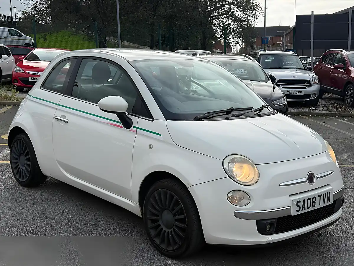 Used 2008 Fiat 500 Pop White - Interior and Exterior details 5
